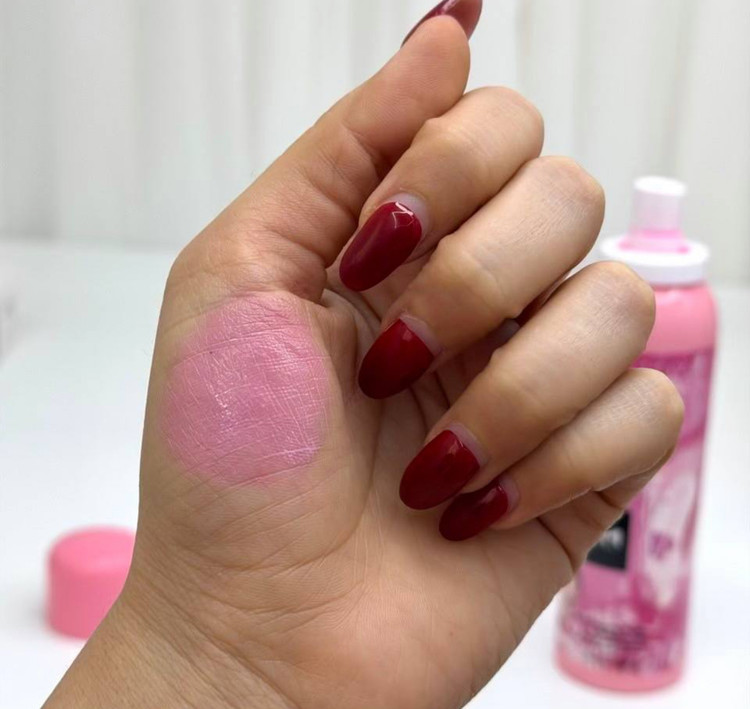 اسپری رژگونه صورتی XQM حجم ۱۸۰ میلی لیتر