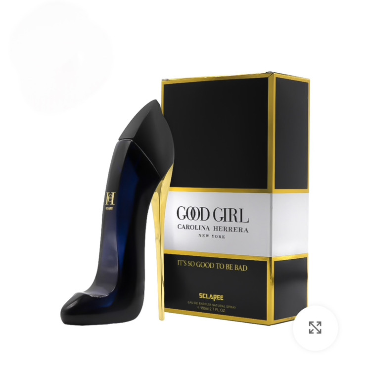 ادوپرفیوم زنانه اسکلاره Sclaree مدل گود گرل Good Girl حجم 80 میلی لیتر طرح مارک